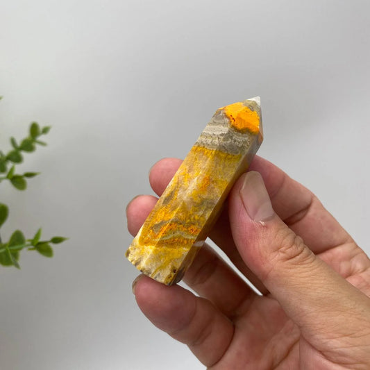 Natural Bumblebee Jasper Gradient Tower