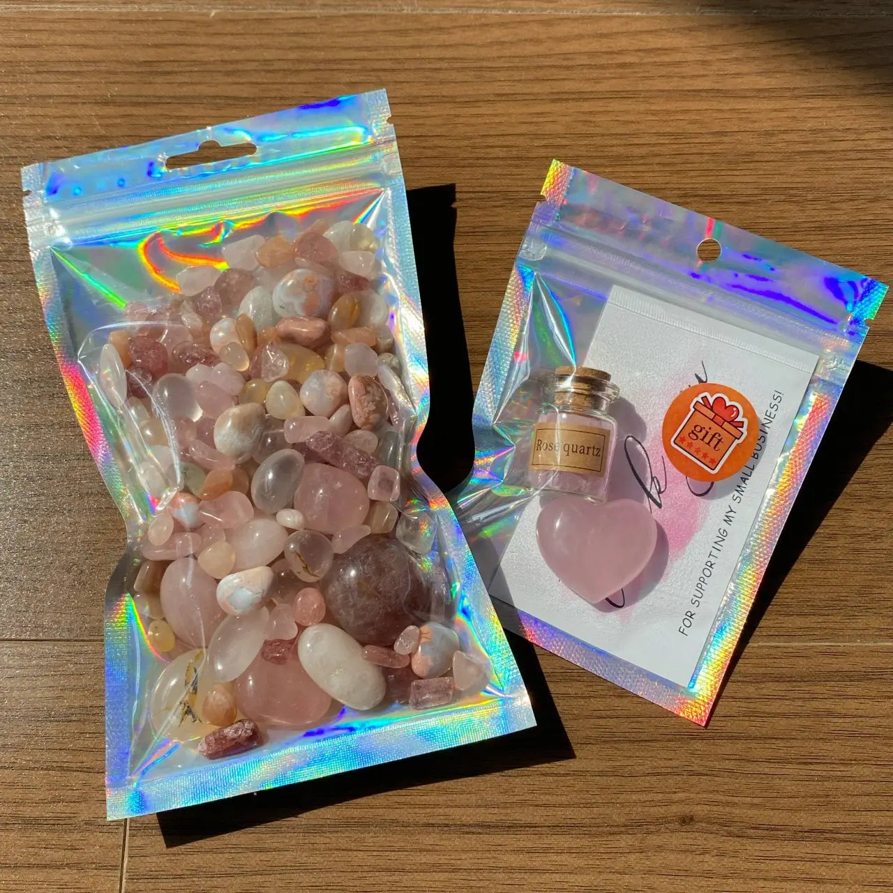 Pink Crystal Confetti