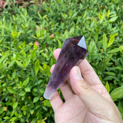 Natural Amethyst Wand Carving