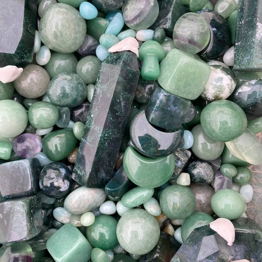 Green Crystal Confetti