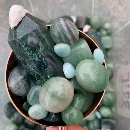 Green Crystal Confetti