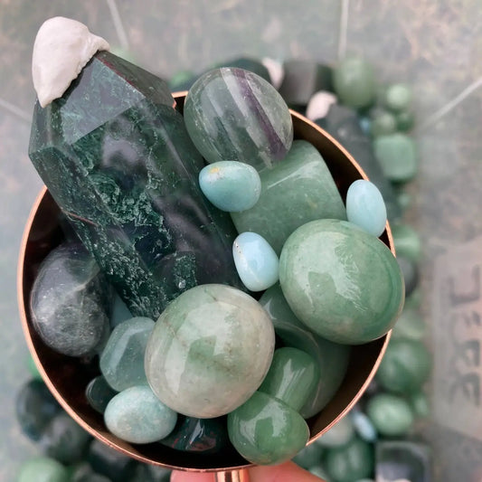 Green Crystal Confetti