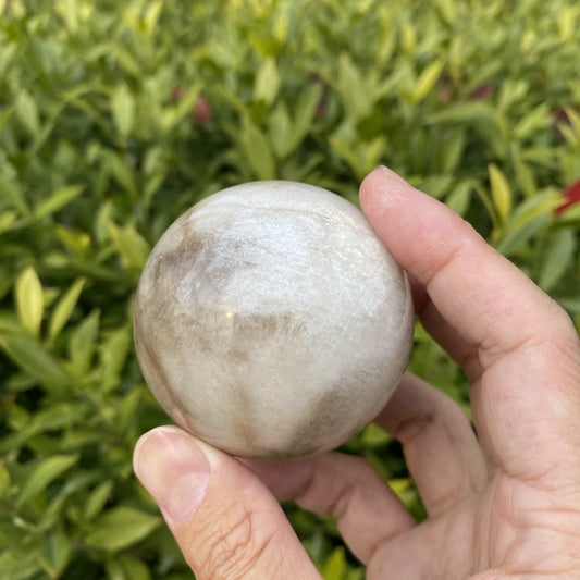 Natural Moonstone Crystal Sphere