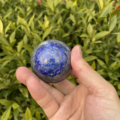 Natural Lapis Lazuli Crystal Sphere