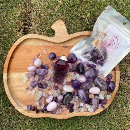Purple Crystal Confetti