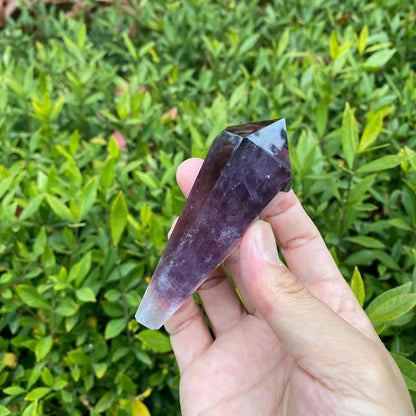 Natural Amethyst Wand Carving