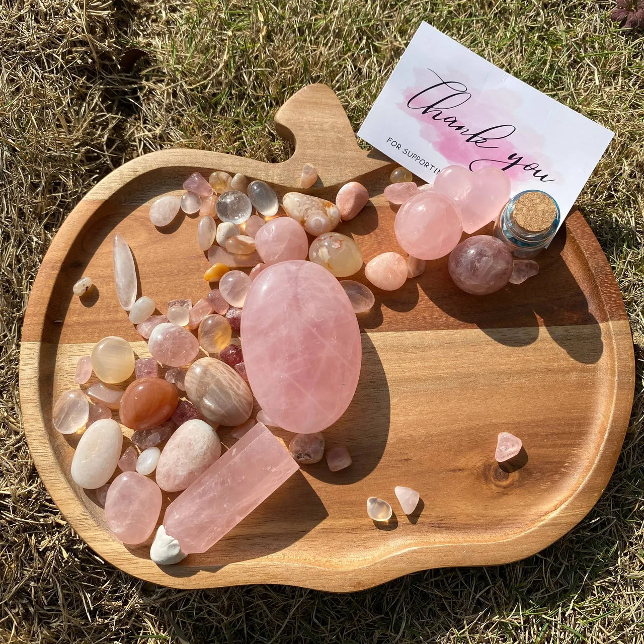 Pink Crystal Confetti