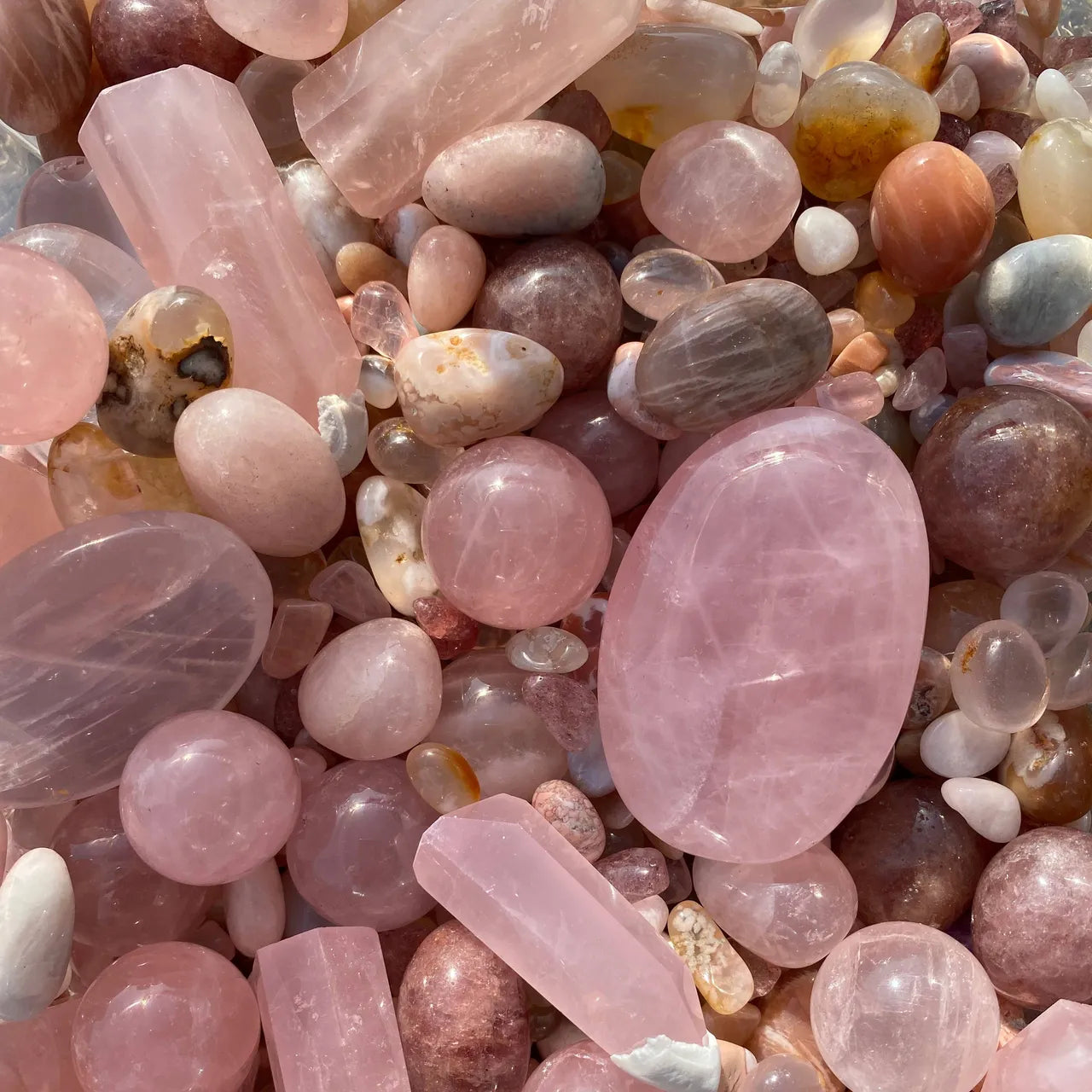 Pink Crystal Confetti