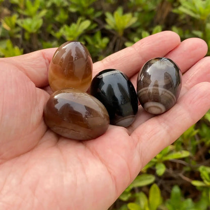 Natural Mexican Eye Agate Egg