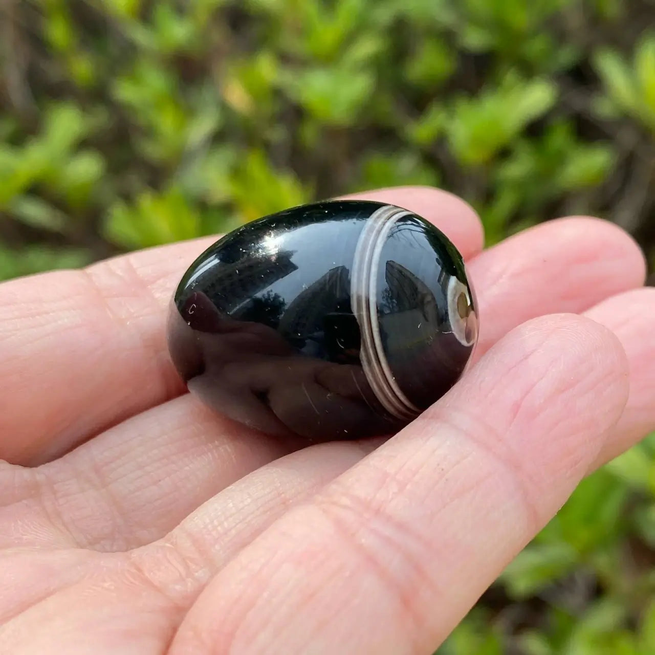 Natural Mexican Eye Agate Egg