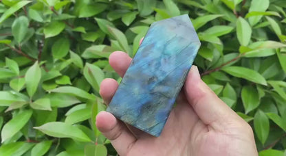 Natural Labradorite Tower
