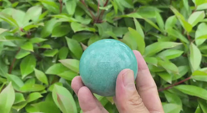 Natural Amazonite Crystal Sphere