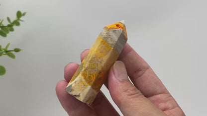 Natural Bumblebee Jasper Gradient Tower