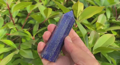 Natural Lapis Lazuli Tower