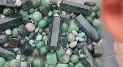 Green Crystal Confetti