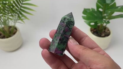 Natural Ruby in Zoisite Tower