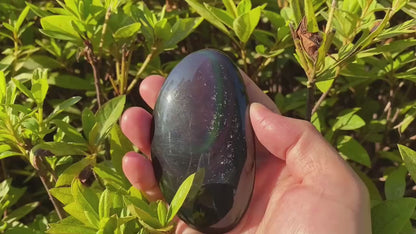 Natural Rainbow Obsidian Freeform
