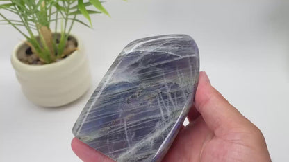 Natural Purple Labradorite Freeform