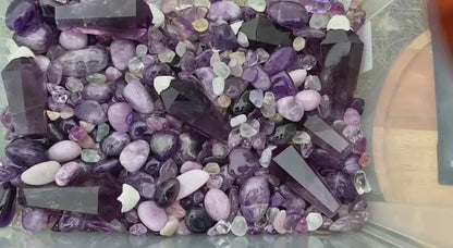 Purple Crystal Confetti