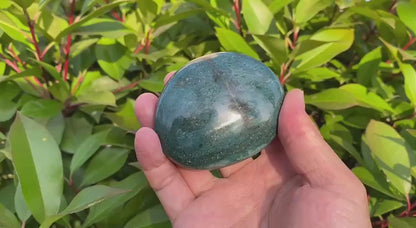 Natural Ocean Jasper Palm Stone