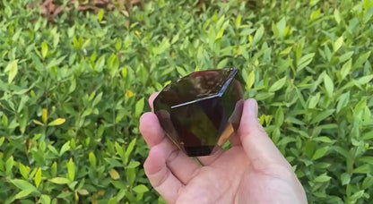 Natural Smoky Quartz Freeform Carving
