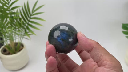 Natural Labradorite Sphere