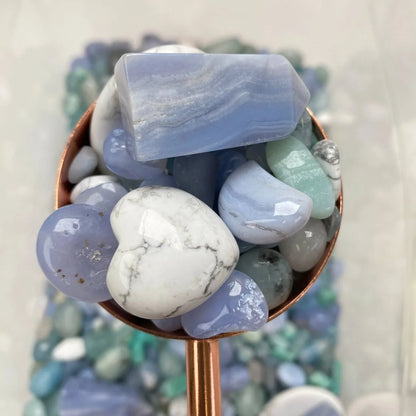 Blue Crystal Confetti