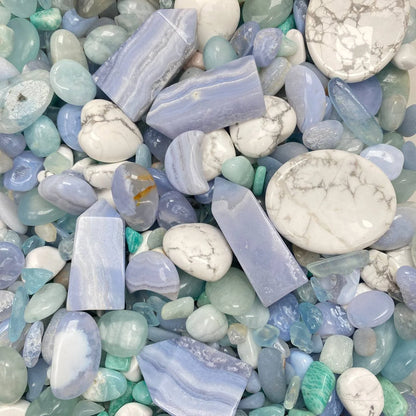 Blue Crystal Confetti