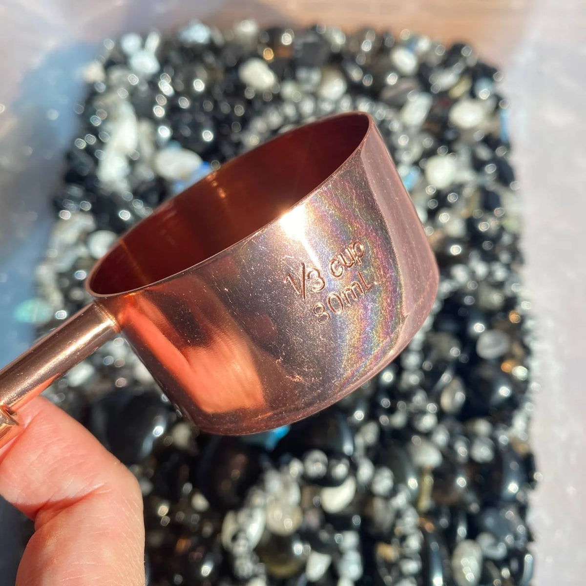Black Crystal Confetti