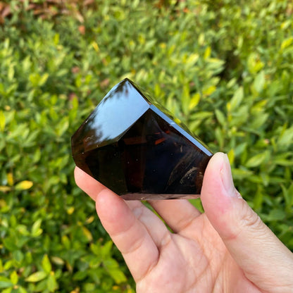 Natural Smoky Quartz Freeform Carving
