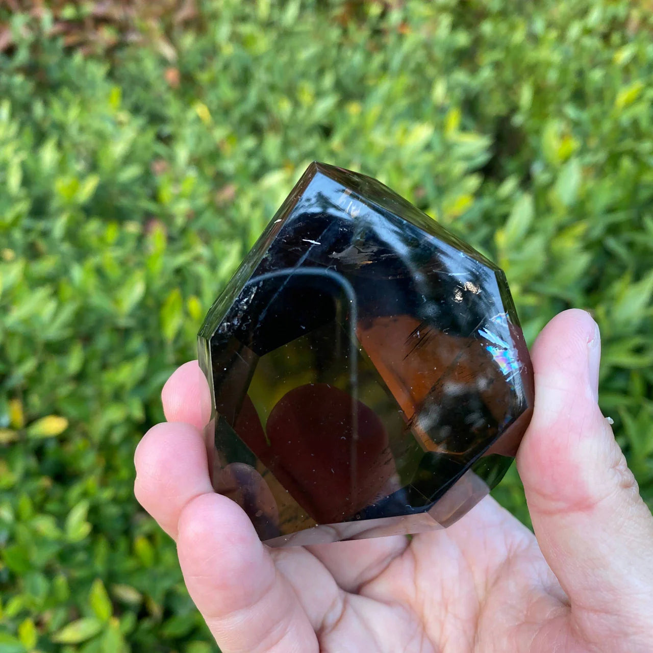 Natural Smoky Quartz Freeform Carving