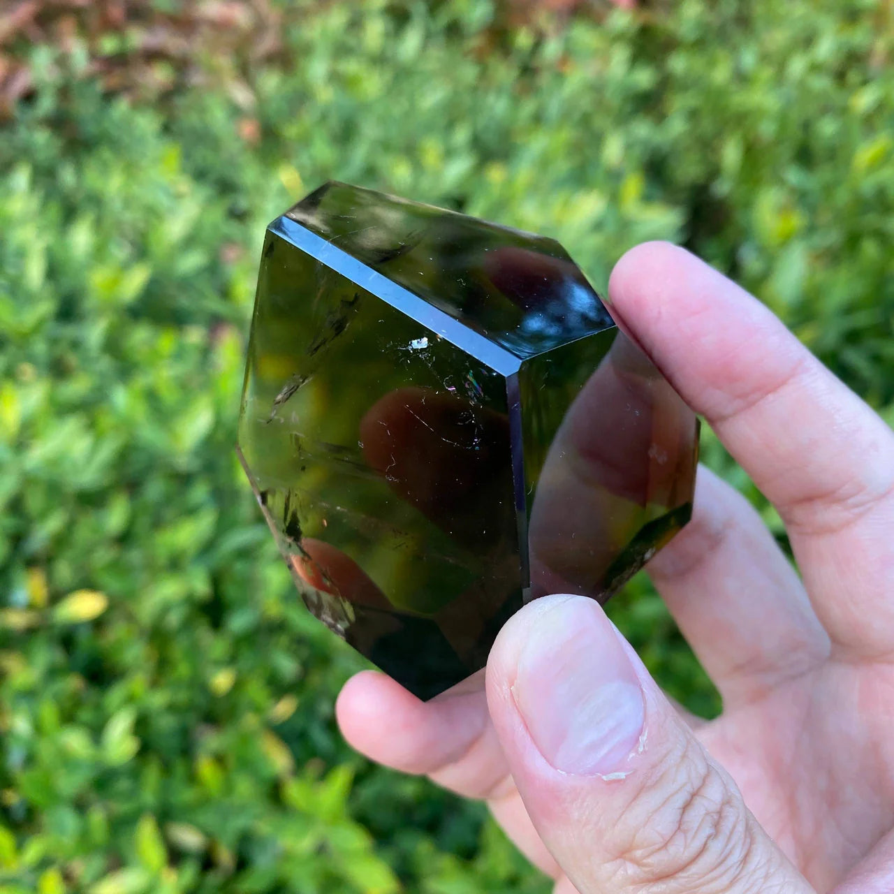 Natural Smoky Quartz Freeform Carving