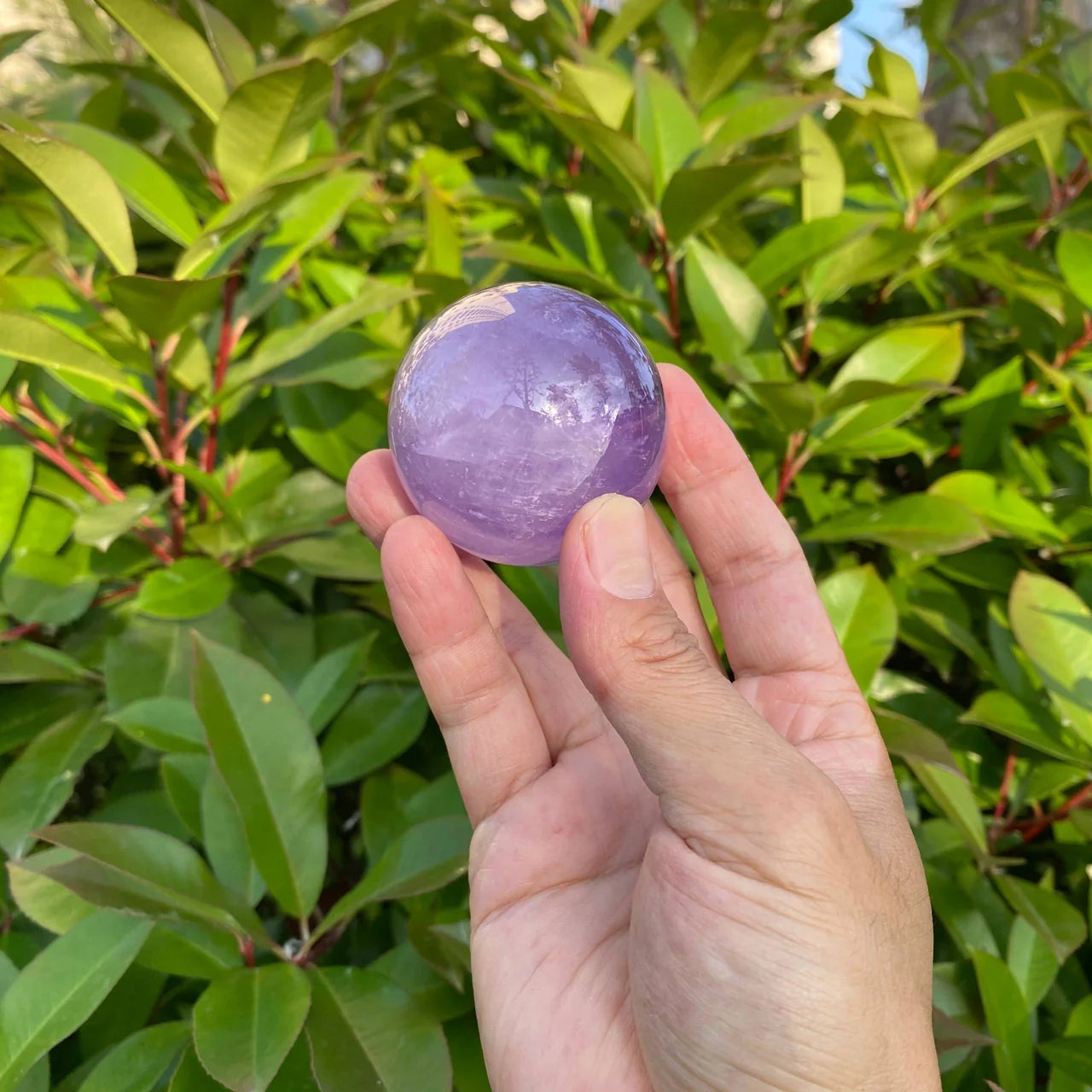 Natural Amethyst Sphere
