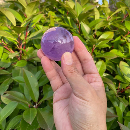 Natural Amethyst Sphere