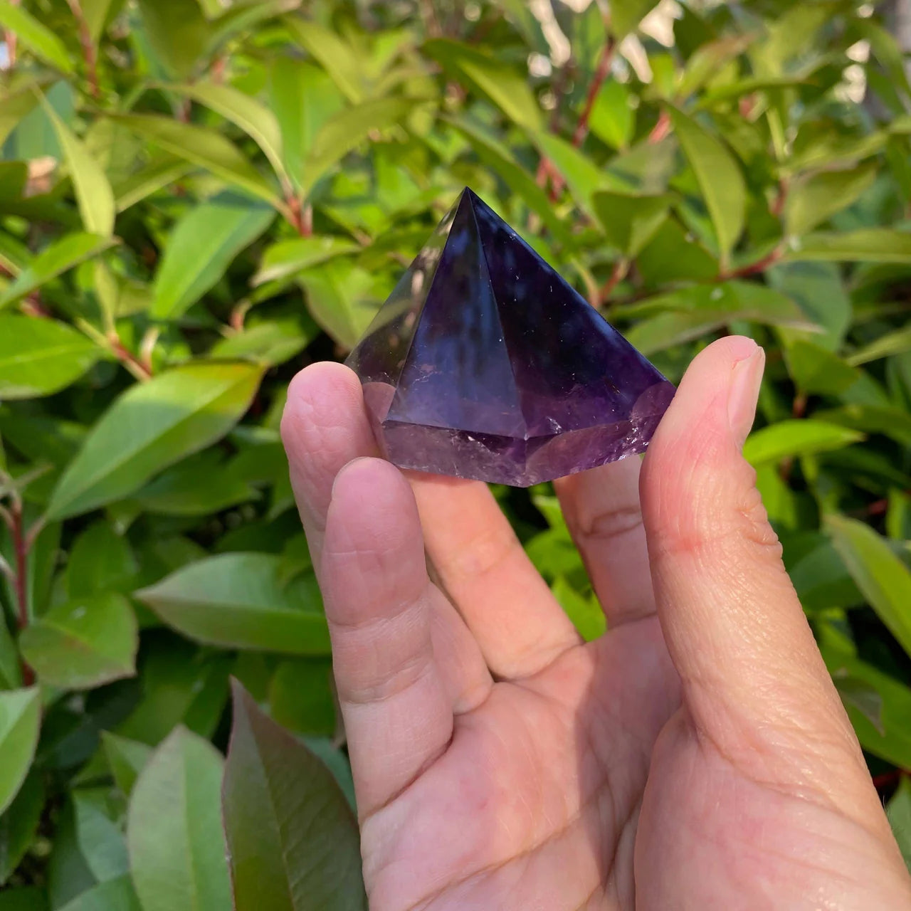 Natural Amethyst Cupcake