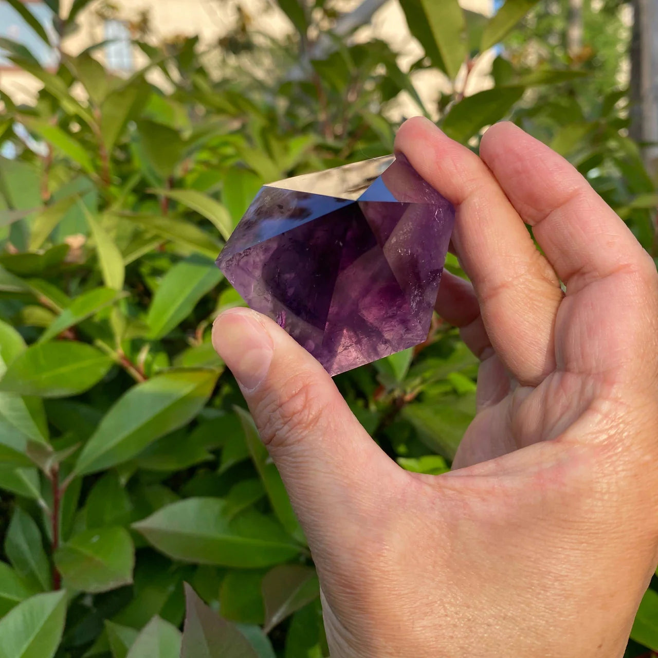 Natural Amethyst Cupcake