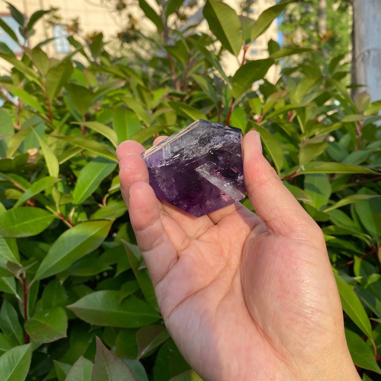 Natural Amethyst Cupcake