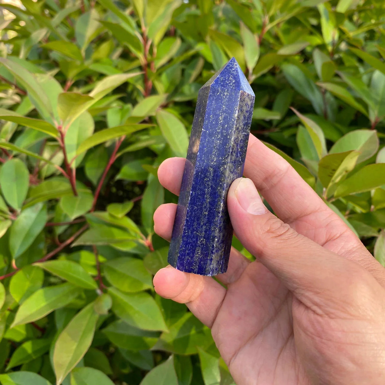 Natural Lapis Lazuli Tower