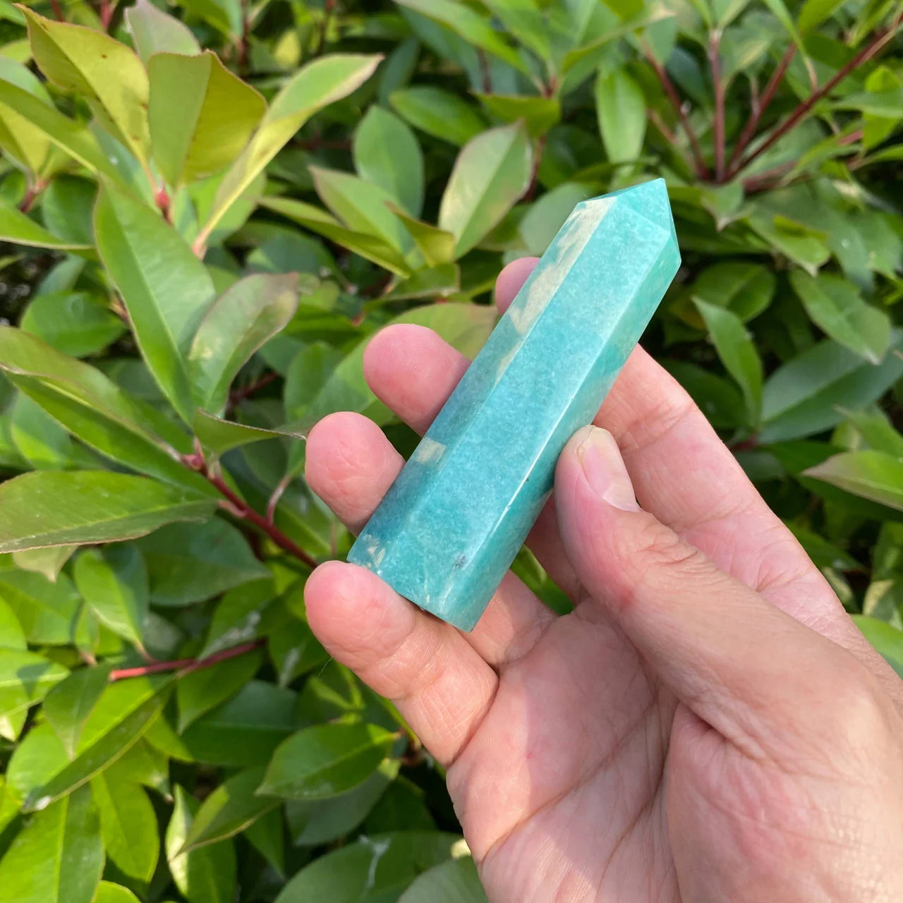 Natural Amazonite Tower