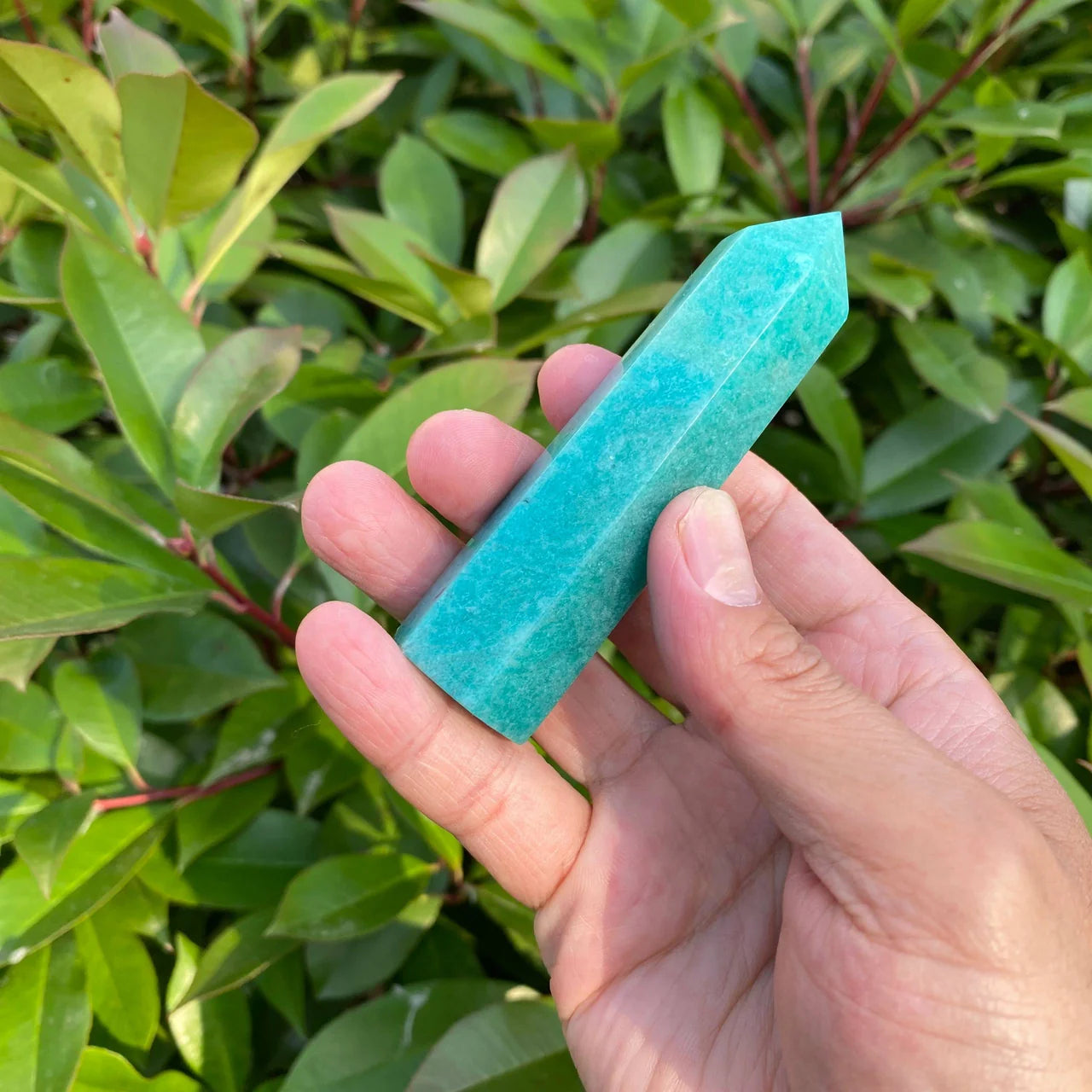 Natural Amazonite Tower