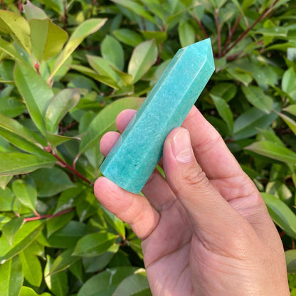 Natural Amazonite Tower