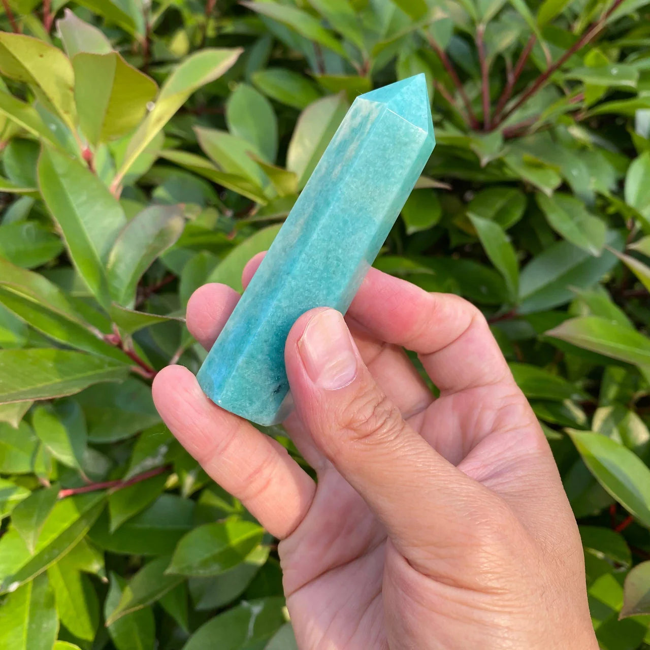 Natural Amazonite Tower