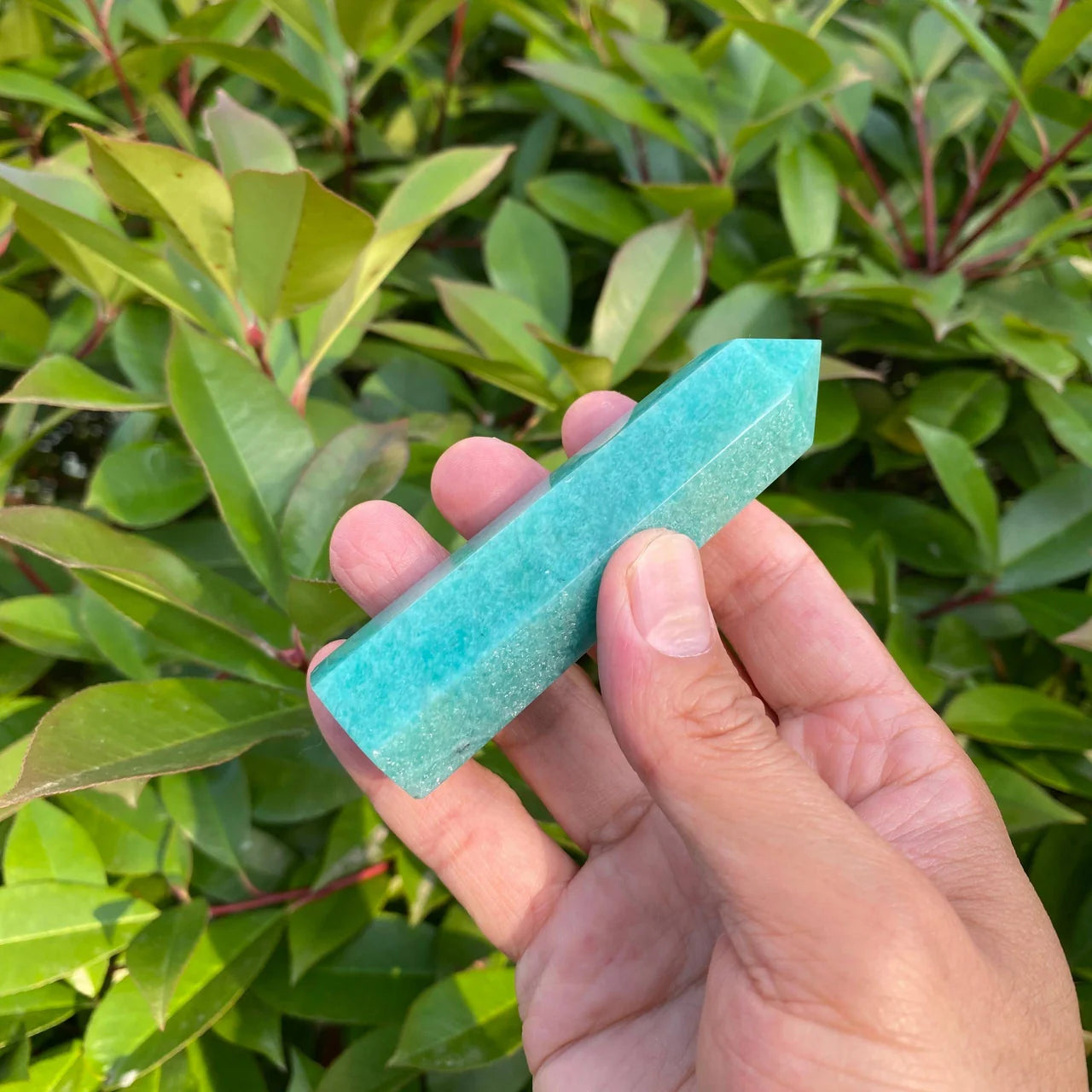 Natural Amazonite Tower