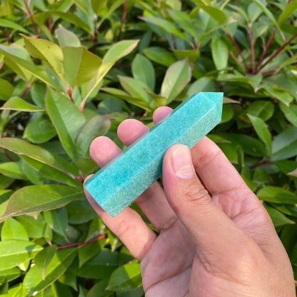 Natural Amazonite Tower