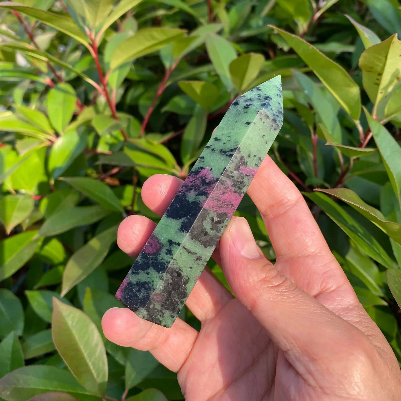 Natural Ruby in Zoisite Tower