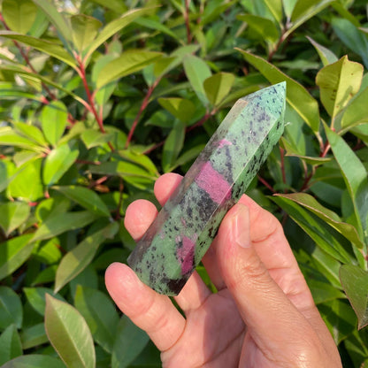 Natural Ruby in Zoisite Tower