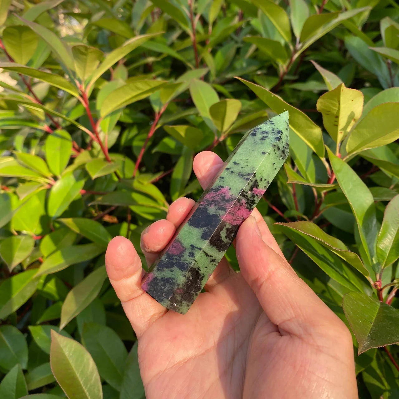 Natural Ruby in Zoisite Tower