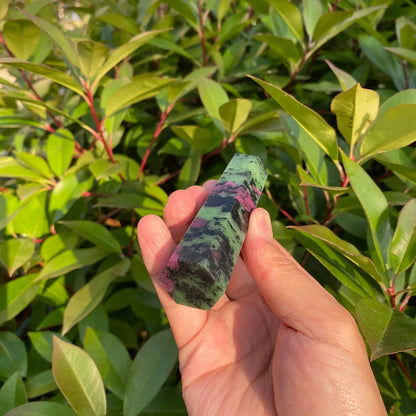 Natural Ruby in Zoisite Tower