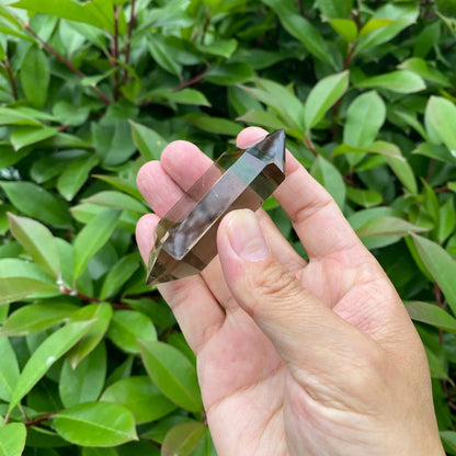 Natural Smoky Quartz Tower