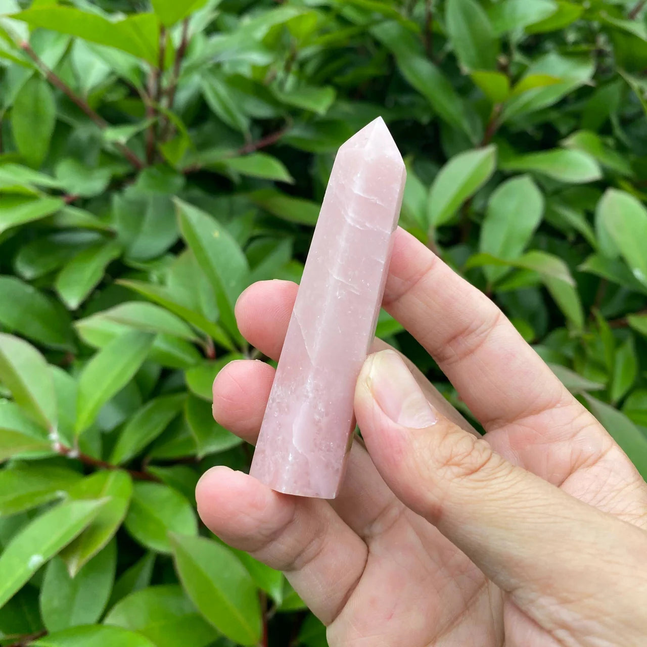 Natural Pink Opal Tower